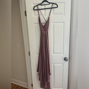 Casual maxi dress by Mustard Seed in beautiful mauve color - size SM